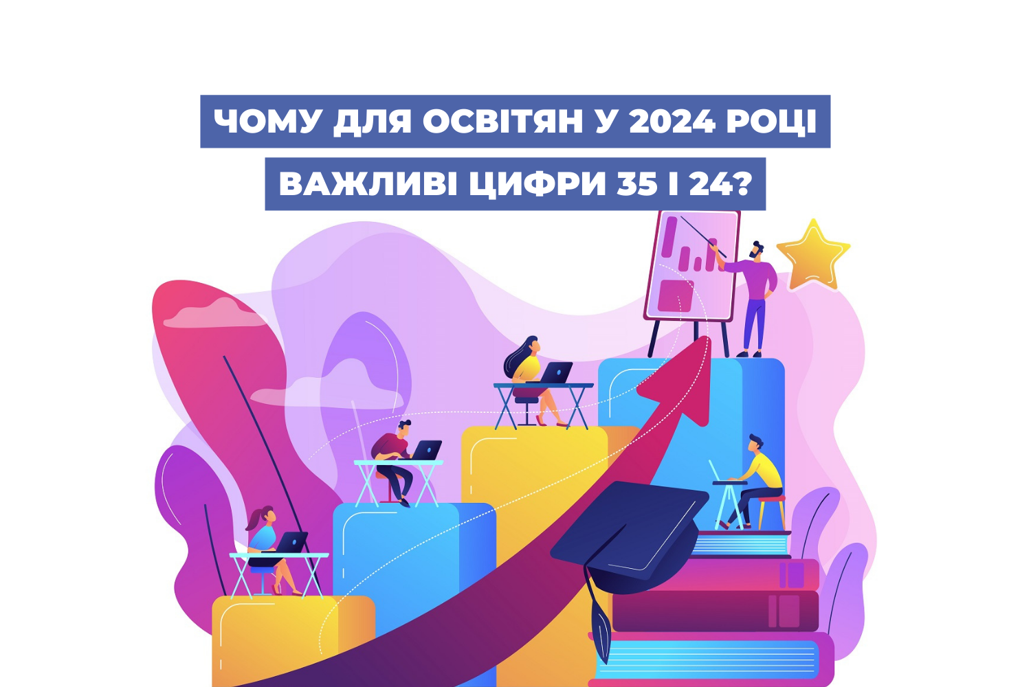 Чому для освітян у 2024 році важливі цифри 35 і 24?