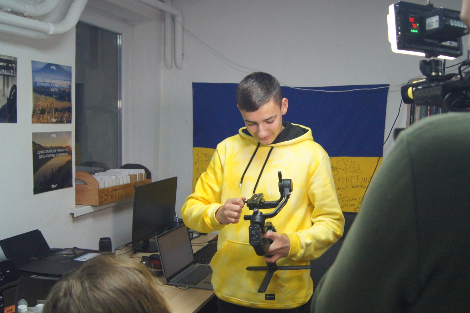 В Озернянській громаді створили молодіжний простір та відкрили відео-студію