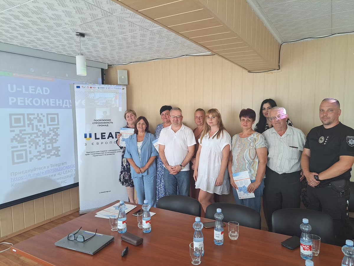 Як навчання з «U-LEAD з Європою» змінює підхід Гречаноподівської громади до безбар'єрності, ветеранів і власної стійкості
