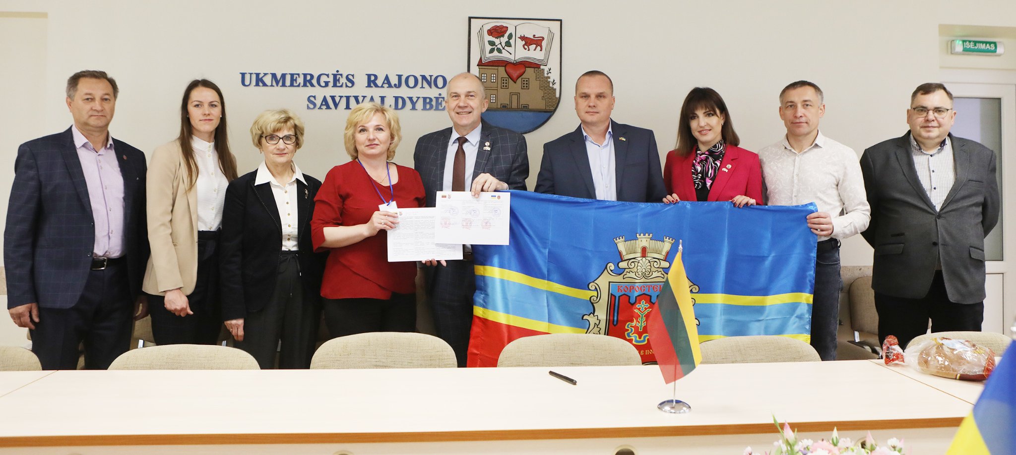Інтерв'ю з Володимиром Москаленком, мером Коростеня, про підтримку литовського міста-побратима Укмерге