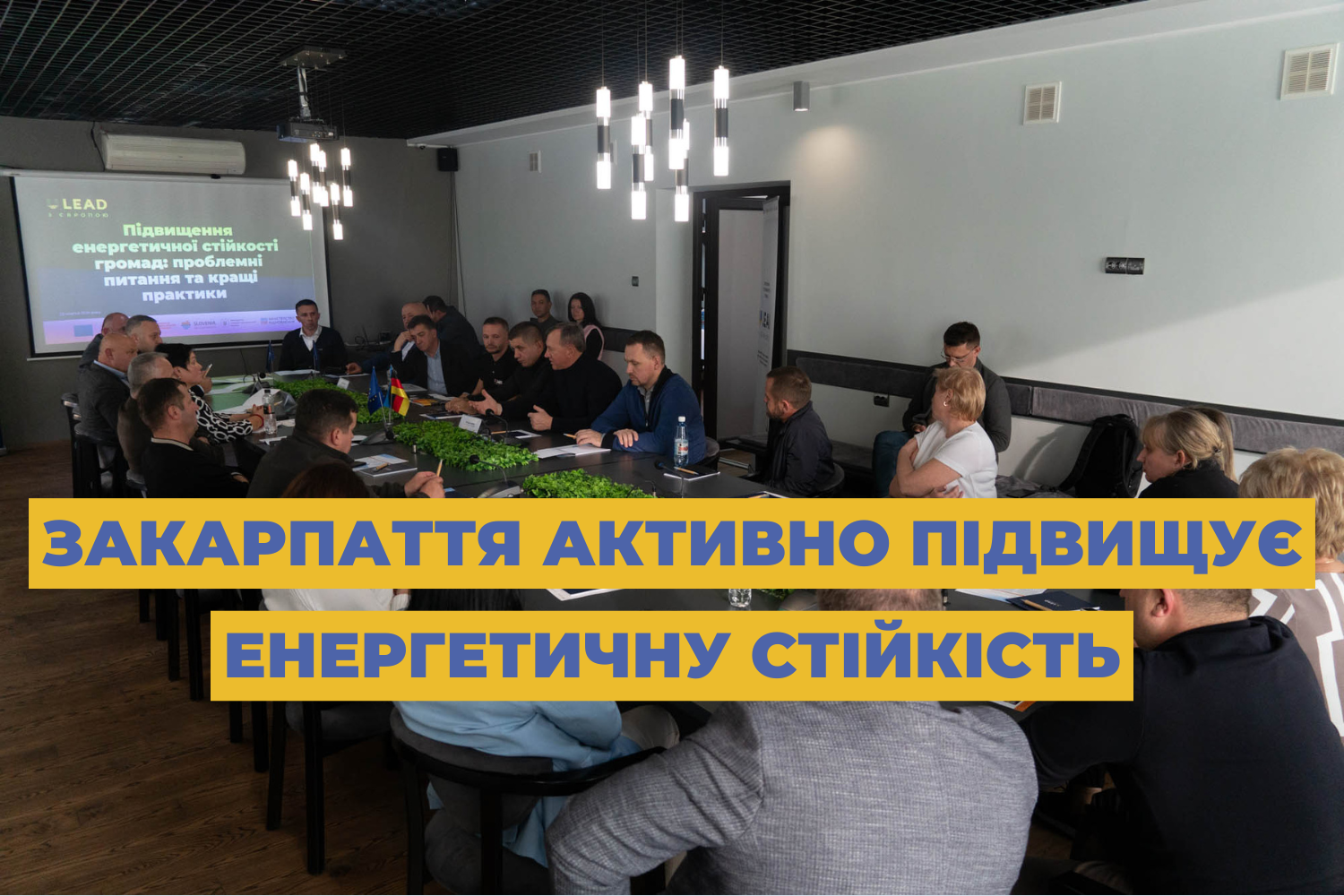 Закарпаття активно підвищує енергетичну стійкість